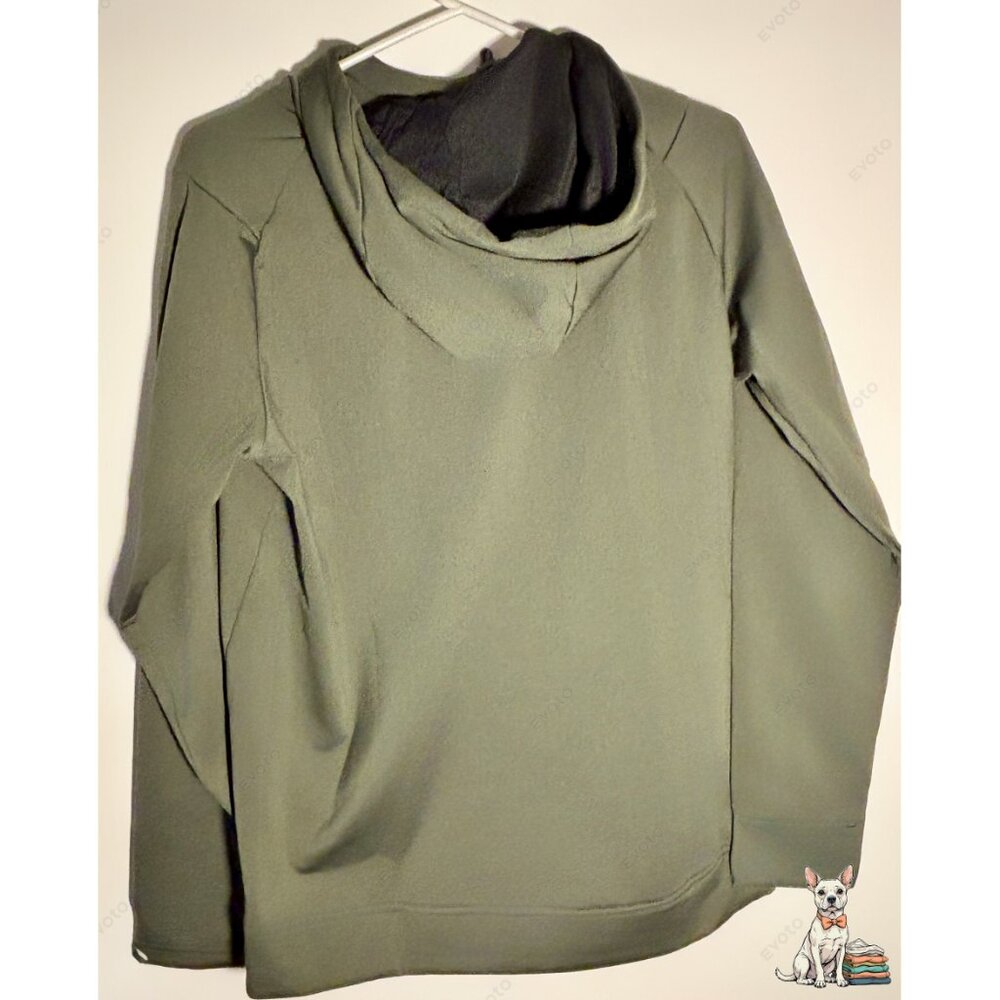 UNRL x Barstool Golf Crossed Tees Crossover Hoodie II — Grove - Picture 2 of 3